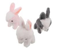 VANZACK 3 Mini Portachiavi A Forma Di Coniglio Decorazione Di Halloween Borsa Per La Scuola Ciondolo A Forma Di Coniglio Per Borse Calza Della Befana