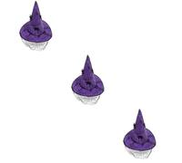 VANZACK 3 Pezzi Cappello Strega per Halloween Elementi Accessorio Cosplay per Leggero