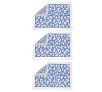 VANZACK 3 Pezzi Carta Transfer per Ceramica e Porcellana, Blu, Fogli | Underglaze per Vasi e Ceramiche, Carta in Formato 21x15, Uso in Studio e Arti Decorative