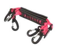 VANZACK 3 Pezzi Cinghia per Pattini da Ghiaccio e Inline, in PVC | Cuciture Rinforzate, Fettuccia Larga e Spessa, Fibbie Robuste, per Pattinatori