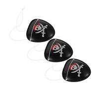VANZACK 3 Pezzi Maschera con Design Occhio Accessori per Costumi Halloween Pirati e Resistenti