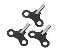 VANZACK 3pezzi Chiave Per Orologio in Metallo Strumento Pratico Per Carica Pendoli Accessorio Salvaspazio Per Riparazioni Orologi Domestici