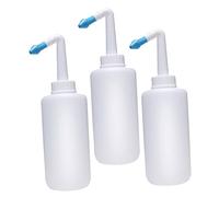 VANZACK 3pezzi Detergente Nasale Flacone Multifunzione Per Lavaggio Nasale Strumento Comodo Per Pulizia Irrigazione Portatile Detergente Per Uso Domestico