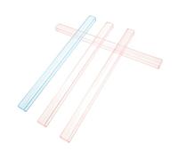 VANZACK 4 Mini Rastrelliere U Shaped Trasparenti in Acrilico Mahjong e Domino Leggere e per Casa Design Moderno e Funzionale per Chi Ama i Giochi da Tavolo