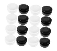 VANZACK 4 Paia scatola degli scacchi contenitore di stoccaggio porta pietre degli scacchi vai a giocare custodia fornitura di scacchi vai al barattolo del gioco plastica