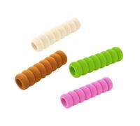VANZACK 4pezzi Copri Maniglia Porta Di Sicurezza in Eva Protettivi Per Ragazzo Ragazza Design Avvolgente Colore Verde Beige Per Uso Domestico e Istituzionale