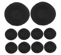 VANZACK 5 paia Cuscinetti Auricolari di Ricambio in Schiuma Nera per Cuffie Koss Porta Pro Morbidi e Confortevoli Compatibili con Headset Pro e PP Esterno