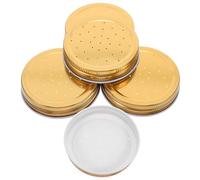 VANZACK 5 Pezzi Dispositivo Abbeveratoio per Api Coperchio in per Ingresso Alimentatore Apicoltura Portatile Facile Installazione Compatibile con Vari Alimentatori Api