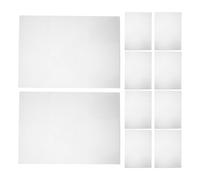 VANZACK 50 Buste di Plastica per Spartiti Musicali Impermeabili, Protettive Antipolvere per Raccoglitori, Copertine Trasparenti Resistenti per Uso Musicale, Organizer Portatile per Musica