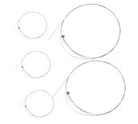 VANZACK 5pezzi Corde in Acciaio per Chitarra Elettrica Confezione da Sostituzione per Chitarra Acustica Ottimizzazione della Seconda Corda Suono Vibrante e Naturale Adatto per Esercizi