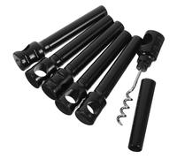 VANZACK 6 Pezzi Cavatappi Portatile in Plastica Compatto Apribottiglie per Vino Resistente e Multifunzionale Tascabile per Bar Ristorante e Viaggi Rimuovi Tappi in Sughero Facile da