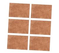 VANZACK 6 Pezzi Saxophone Neck Joint Corks Replacement Kit Soft Wear-resistant Tenor Sax Cork Sheets For Clarinet And Woodwind Repair Accessories