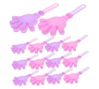 VANZACK 60 Pezzi Hand Clapper Giocattoli in Plastica Mini Rumore Tocco Mani per Rumore Portatile Facile da Usare per Feste Eventi e Riempitivi per Sacchetti Regalo