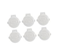 VANZACK 6pezzi Blocchi di Sicurezza per Pulsanti di Lavatrice Coperture di Protezione di Ragazzo Ragazza Ragazza per Interruttori Accessori di Sicurezza per Elettrodomestici Multi