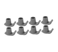 VANZACK 8 Pezzi Antiscivolo per Deambulatori e Bastoni Ammortizzanti Leggeri e Facili Installare Accessori Professionali per Piedi Deambulatore per Stabilità su Neve e Terreno