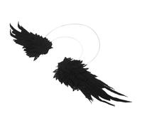 VANZACK Angelo Crown Hair Accessory For Women Immersive Costume Halo Lightweight Wedding Tiara Intricate Handmade Details Matching Occasion Headband