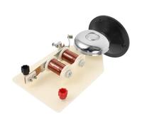 VANZACK Apparato Campanello a Corrente Continua Verticale 5v-6v | Marcature Precise, Terminali in Rame Nichelato, Ritorno a Molla, Punti di Osservazione