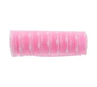 VANZACK Asciugamano Esfoliante Corpo Rosa in Nylon e Poliestere, Design Coreano, Lunga Striscia Morbida per Massaggio e Pulizia, per Uomo e Donna in Doccia