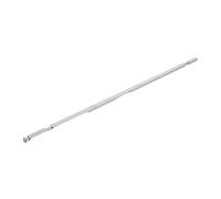 VANZACK Asta Girarrosto in Acciaio Inox 45 Cm per Griglia Barbecue e Friggitrice ad Aria, Forchetta per Arrostire Tacchino Compatibile Forno Elettrico, Accessorio Ricambio Utensili Cucina