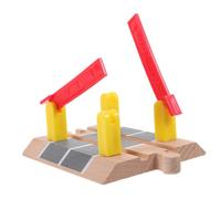VANZACK Blocco per Trenino in Legno Accessorio Educativo per Sviluppo Abilità Motorie e Barriera Decorativa per Creazioni da Te Facile da Installare e Utilizzare Istruzione