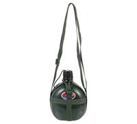 VANZACK Borraccia Militare Design Pratico e Generoso Portatile da 1l in Alluminio e Nylon Resistente All'usura per Campeggio e Attività Outdoor Sicure