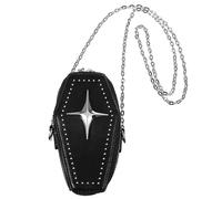 VANZACK Borsa Catena Da Donna in Pu Borsa Tracolla Vintage Catena Cerniera Pratica Per Viaggi e Vita Quotidiana