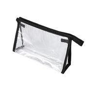 VANZACK Borsa Per Cosmetici Trucco Piccolo Chiaro Borsa Cosmetica Da Donna Trasparente Pochette Trucchi Borsa Da Toeletta Chiara Borsa Da Viaggio Da Donna Per Articoli Da Toeletta Nero