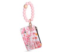 VANZACK Bracciale in Design Wristlet Keychain in Silicone Accessorio Compatto Leggero con Frange