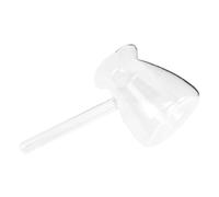 VANZACK Brocca per Panna in Vetro Borosilicato 350Ml Beccuccio Versatore Trasparente Bricco per Latte Piccolo Leggero Adatto per Servire Panna Sciroppo e Caffè Espresso per Bar e Uso