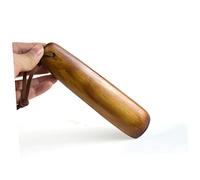 VANZACK Calzascarpe in Legno Massello e Accessorio Pratico per Calzare Scarpe Leggero e per Anziani Utilizzo