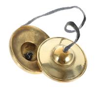 VANZACK Campana Piatti in Rame per Meditazione e Yoga Strumento Percussione Manuale Resistente e Versatile per Pratiche Zen e Sessioni di Concentrazione