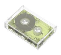 VANZACK Cassette Audio Vuote da 40-60 Minuti, Nastri Audiocassette in Plastica Verde per Registratore a Nastro, Compatibili Mini Registratori Portatili, per Interviste, Messaggi Vocali