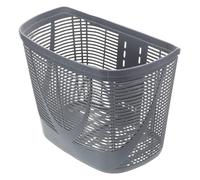 VANZACK Cestino Anteriore in Plastica Resistente e Versatile per Bicicletta Cesto Portapacchi per Frutta e Verdura, per Spostamenti Quotidiani