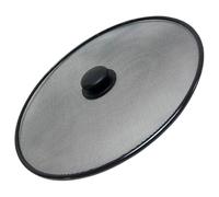 VANZACK Coperchio Paraschizzi in Acciaio Inox 29 CM Manico Antiscottatura Schermo Antispruzzo per Pentole e Padelle Paraspruzzi Cucina Multifunzionale per Piani Cottura Casa