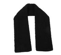 VANZACK Copri Sottopancia per Cavallo in Pile Nero 96x13x2 Cm | Protezione per Sella, Riduce Attrito e Distribuisce la Pressione, Facile da Pulire per Salto e Addestramento