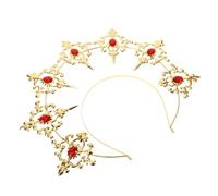 VANZACK Coroa Barocca per Rosse Headband Retro per Shooting Fotografico Cosplay e Accessorio per Look