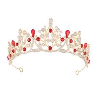 VANZACK Crown Della Regina Principessa Finta Piccola Tiara Da Donna Fascia Per Tiara Da Donna Diadema Di Cristallo Tiara Di Rinestone Accessori Per Sposa Matrimonio Strass