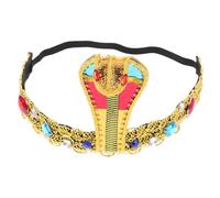 VANZACK Fascia per Chioma Donna Serpente Egiziano, Leggera e Comoda, Design Creativo per Halloween e Cosplay, Accessorio Unico per Costume Regina D'egitto