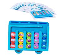 VANZACK Giocattolo in Legno Educativo per Anni di Puzzle di Sagome e Colori con Tracciato Scorrevole Gioco di Abbinamento e Classificazione per Sviluppo Cognitivo e Razionale