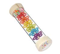 VANZACK Giocattolo Pioggia in Legno per Strumento Musicale Educativo Sensoriale per Sviluppo Capacità e Coordinazione Mano-occhio Tubo Sonoro con Suono Pioggia Realistico