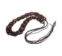 VANZACK Intrecciata Gusci Cocco per Accessorio Vintage per La con Design Retro e Perfetta per Ogni Fashion