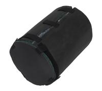 VANZACK Isolante compressore AC, coperta fonoassorbente per compressore, pannello in spugna nero autoadesivo per unità esterna, riduzione rumore per appartamenti e edifici residenziali