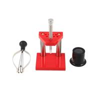 VANZACK Kit Strumenti Riparazione Orologi da Polso con Pinze Manuali, Lente D’ingrandimento e Utensile per Installazione Lancette, Set Presse Manuali per Orologiai Professionisti