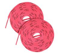 VANZACK Lacci per Poliestere Cera Antiscivolo Lacci per Pattinaggio Rosa Resistente Ed Elastica per Ghiaccio e Hockey