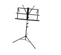 VANZACK Leggio in Metallo per Spartiti Musicali Supporto Pieghevole Regolabile Altezza Piedini in Gomma Antiscivolo Leggero e Stabile per Trasporto e Stoccaggio