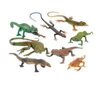 VANZACK Lizard Educativo Realistico per Decorativo Animale Selvatico per Apprendimento e Cognizione Giocattolo Rettile per Ragazzi e Ragazze Decorazione Casa Naturale