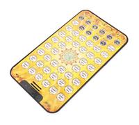 VANZACK Macchina Apprendimento per Tablet Interattivo Didattico con Funzione Dito Precoce Senza Batterie Accessorio Didattico per Imparare Larabo