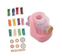VANZACK Manuale per Macchina per Spaghetti in Pasta Modellabile Non Appiccicosa Strumento DIY Argilla Morbida Gioco Educativo per Sviluppo Cognitivo e Attività Familiari