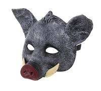 VANZACK Maschera Animale Cinghiale Grigia per Halloween e Masquerade e Resistente Adatta per Feste Tema e Cosplay