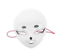 VANZACK Maschera di di plastica maschera incompiuta maschera mascherata bianca maschere mascherate per le donne maschera fai da te verniciabile maschera di